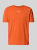 Marc O'Polo T-shirt o kroju regular fit z czystej bawełny Pomarańczowy