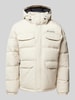 COLUMBIA Jacke mit Kapuze und Pattentaschen Modell 'LANDROAMER' Offwhite