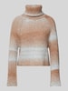 Only Strickpullover mit Wolle Modell 'DITTE' Sand