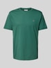 Gant T-Shirt mit Label-Stitching Mint