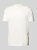 Emporio Armani T-Shirt mit Label-Print Offwhite