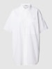 Marc O'Polo Loose fit overhemdblouse met borstzak Wit