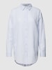 Esprit Overhemdblouse in effen design Lichtblauw