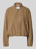 Marc O'Polo Regular Fit Blouson aus Lyocell-Leinen-Mix Camel