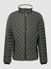 MCNEAL Funktionsjacke mit Reflektorstreifen Dunkelgrau