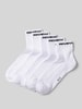 REVIEW Socken mit Label-Detail im 5er-Pack Weiss