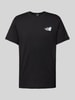 The North Face T-Shirt mit Logo-Print Modell 'BLOOM' Black