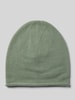 Christian Berg Woman Kasjmiermuts met rolzoom Rietgroen