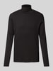 Christian Berg Men Longsleeve mit Rollkragen Black