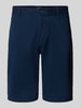 Tommy Jeans Slim Fit Chinoshorts aus Baumwoll-Mix Modell 'SCANTON' Marine