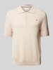 Gant Regular Fit Poloshirt mit Label-Stitching Beige