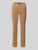 Marc Cain Slim Fit Hose im 5-Pocket-Design Camel