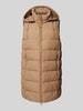 Christian Berg Woman Selection Bodywarmer met capuchon Lichtbruin