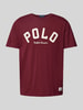 Polo Ralph Lauren T-Shirt mit Label-Detail Bordeaux