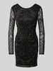 LACE & BEADS Cocktailkleid mit Zierperlenbesatz Black