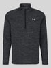 Under Armour Regular fit sportshirt met labelprint Zwart
