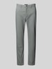 Tommy Hilfiger Slim fit stoffen broek van katoenmix, model 'BLEECKER' Middengrijs