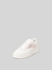 Copenhagen Sneaker aus echtem Leder Weiss