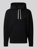 Polo Ralph Lauren Hoodie met logostitching Zwart