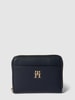 Tommy Hilfiger Portemonnee in leerlook Marineblauw