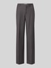 ONLY Weite Hose mit Viskose-Anteil Modell 'HATTIE-LANA' Anthrazit Melange