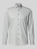 OLYMP Level Five Slim fit zakelijk overhemd met kentkraag Groen