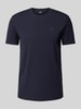 Guess Activewear T-Shirt mit Label-Detail Modell 'HEDLEY' Marine