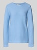 Tom Tailor Regular Fit Pullover aus reiner Baumwolle Hellblau