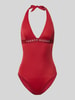 TOMMY HILFIGER Badpak met halter Donkerrood