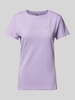 Guess Activewear T-Shirt mit Label-Detail Modell 'BRIANA' Flieder