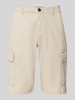 Tom Tailor Regular fit korte vargobroek van puur katoen
 Beige