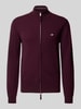 GANT Regular Fit Pullover aus reiner Wolle Bordeaux