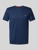 Christian Berg Men T-shirt met ronde hals Donkerblauw