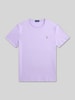 Polo Ralph Lauren regular fit T-shirt van puur katoen Paars