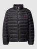 Polo Ralph Lauren Steppjacke mit Label-Stitching Modell 'TERRA' Black