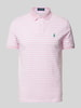 Polo Ralph Lauren Poloshirt mit Label-Stitching Pink