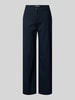 Marc O'Polo Wide Leg Chino aus Baumwoll-Mix Modell 'LANDE' Marine