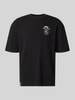 PEGADOR Oversized T-Shirt mit rückseitigem Print Modell 'Pedroche' Black