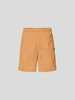 WOOD WOOD Shorts mit Label-Patch Orange