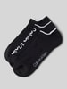 CK Calvin Klein Socken mit Label-Print im 3er-Pack Black