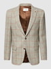 Carl Gross Regular Fit Sakko mit Tartan-Karo Modell 'Theo' GRAU