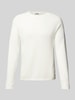 Jack & Jones Sweter z dzianiny z naszywką z logo model ‘HILL’ Biały