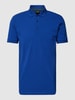 BOSS Green Poloshirt mit Label-Stitching Modell 'PADDY' Royalblau