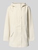 Vero Moda Regular Fit Funktionsjacke mit Taillen-Kordelzug Modell 'MALOU' Offwhite