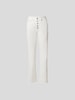 MM6 Maison Margiela Jeans mit Knopfleiste Offwhite