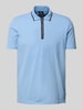 PAUL SMITH Regular Fit Poloshirt mit Label-Detail Hellblau
