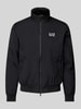 EA7 Emporio Armani Bomberjacke mit Label-Print Black