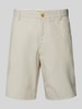 Gant Korte relaxed fit broek met riemlussen Kit