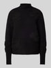 Zero Strickpullover mit Turtleneck Black