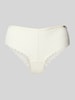 Skiny Slim fit slip met logo-applicatie, model 'Cheeky' Offwhite
